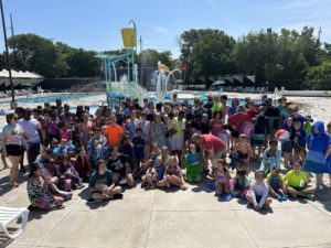 Willow Bend Orthodontics community pool party 